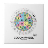 Carreau Roue de codon (acides aminés de codons d'ARN) (Devant)