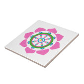 Carreau Roue de Dharma (Côté)