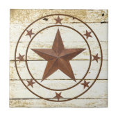 Carreau Roue étoile rustique (Devant)