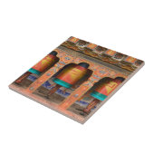 Carreau Roues de prière en rotation (Côté)