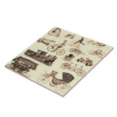 Carreau Roues vintages (Côté)