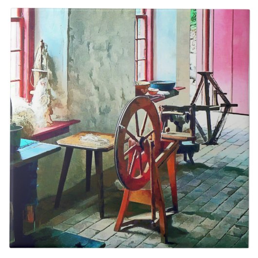 Carreau Rouet près de la fenêtre (Devant)