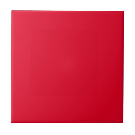 Carreau Rouge Cadmium Couleur Uni (Devant)