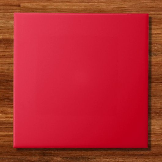 Carreau Rouge Cadmium Couleur Uni