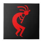 Carreau Rouge de Kokopelli (Devant)