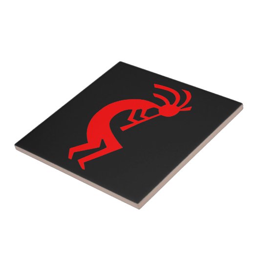 Carreau Rouge de Kokopelli (Côté)