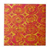 Carreau Rouge et jaune (Devant)