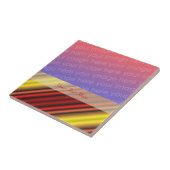 Carreau Rouge Et Jaune Grève Votre Carrelage Photo (Côté)