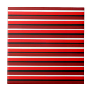 Carreau Rouge Et Maroon Rouge Stripes Motif Design