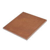 Carreau Rouge terracotta simple rustique (Côté)