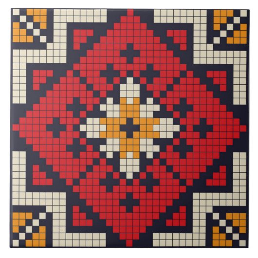 Carreau roumain (Devant)