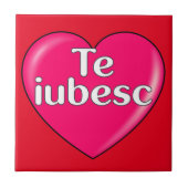 Carreau Roumain - Je vous aime (Devant)