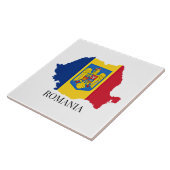 Carreau Roumanie Silhouette, étiquetée, (Côté)