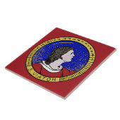 Carreau Roundel de Saint Viator de Lyon le Catéchiste (LD  (Côté)