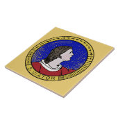 Carreau Roundel de Saint Viator de Lyon le Catéchiste (LD  (Côté)