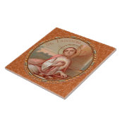 Carreau Roundel Saint-Tarcisius de Rome (BF 004) (Côté)