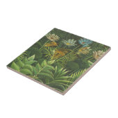 Carreau Rousseau Tropical Jungle Lion Peinture (Côté)