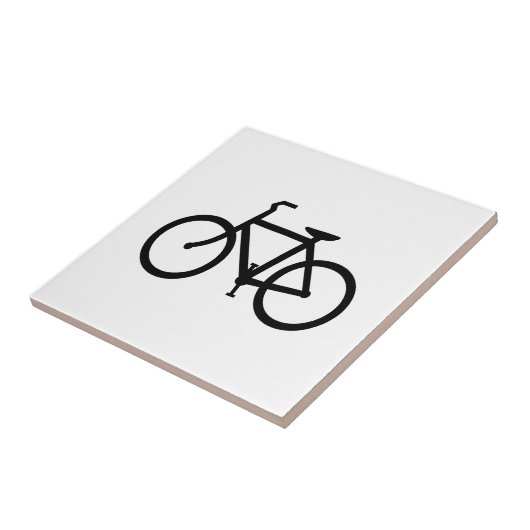 Carreau Route de Vélo Noir (Côté)