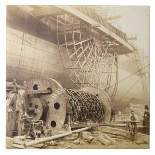 Carreau Royaume Brunel (1806-59) d'Isambard près du 'Grea (Devant)