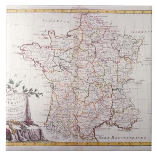 Carreau Royaume de la France (Devant)