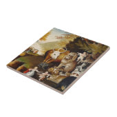 Carreau Royaume pacifique Biche animal classique (Côté)