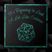 Carreau RPG Critmas | Lime Green Tabletop Role Player Dice