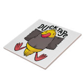 Carreau Ruban Canard Drôle (Côté)