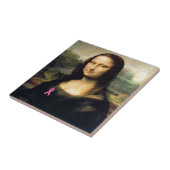 Carreau Ruban rose Mona Lisa (Côté)
