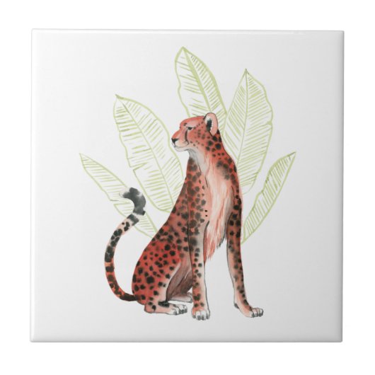 Carreau Ruby Runner Leopard (Devant)