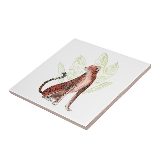 Carreau Ruby Runner Leopard (Côté)
