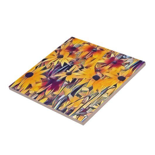 CARREAU RUDBECKIAS (Côté)