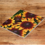 Carreau Rudbeckias jaune et bronze Floral<br><div class="desc">Carrelage en céramique qui présente une photo de Rudbeckias jaune et bronze couleur. Un joli design floral ! Sélectionnez votre taille de tuile. Fait une grande cuisine trivet!</div>