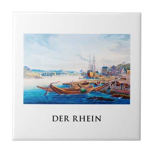 Carreau Rüdesheim, Allemagne 01C (Devant)