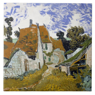 Carreau Rue d'Auvers-sur-Oise par Vincent van Gogh