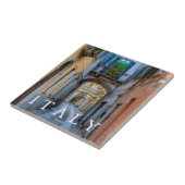 Carreau Rue de la ville étroite, Italie (Côté)