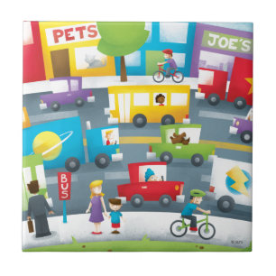 Carreau Rue de ville