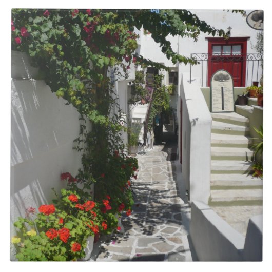 Carreau Rue grecque d'île (Devant)