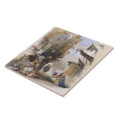 Carreau Rue menant à l'EL Azhar, le Caire grand, pub. 1846 (Côté)