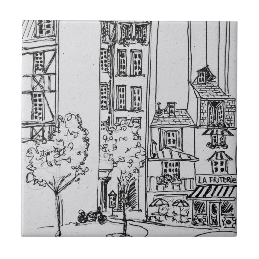 Carreau Rue Saint-Julien-le-Pauvre| Paris, France (Devant)