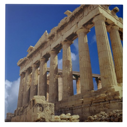 Carreau Ruines grecques, Acropole, Grèce (Devant)