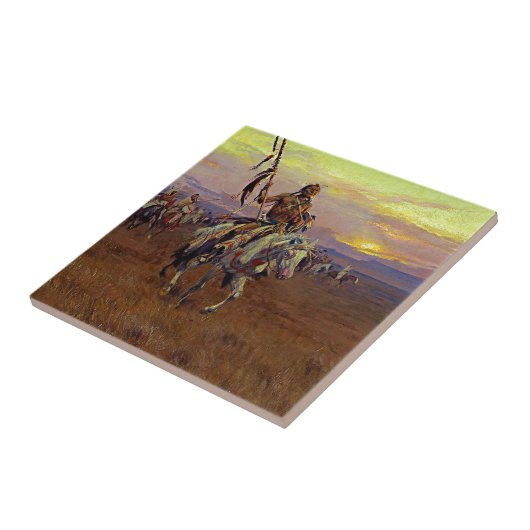 Carreau Russell le chaman (Côté)