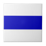 Carreau russianti anti war<br><div class="desc">russian anti war flag blue line solidarité</div>