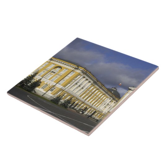 Carreau Russie, Moscou, Kremlin, Palais du Sénat, (Côté)