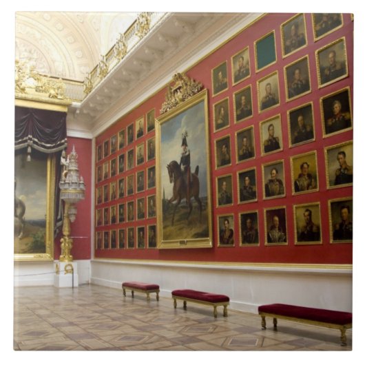 Carreau Russie, Saint-Pétersbourg, L'Ermitage (alias 5 (Devant)
