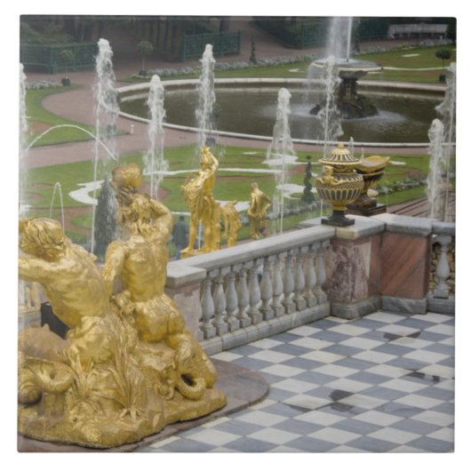 Carreau Russie, Saint-Pétersbourg, Peterhoff (aka 2 (Devant)