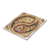 Carreau Rust Yin Yang (Côté)