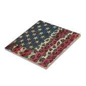 Carreau Rustic American Flag Leopard Print (1) (Côté)