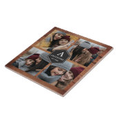 Carreau Rustic Barn Wood 4 Photos Collage de photos de la  (Côté)