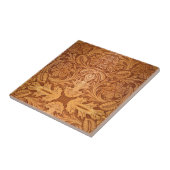 Carreau Rustic brown cowboy fashion western leather (Côté)