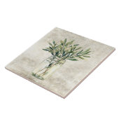 Carreau Rustic Herbs in Vintage Jar  (Côté)